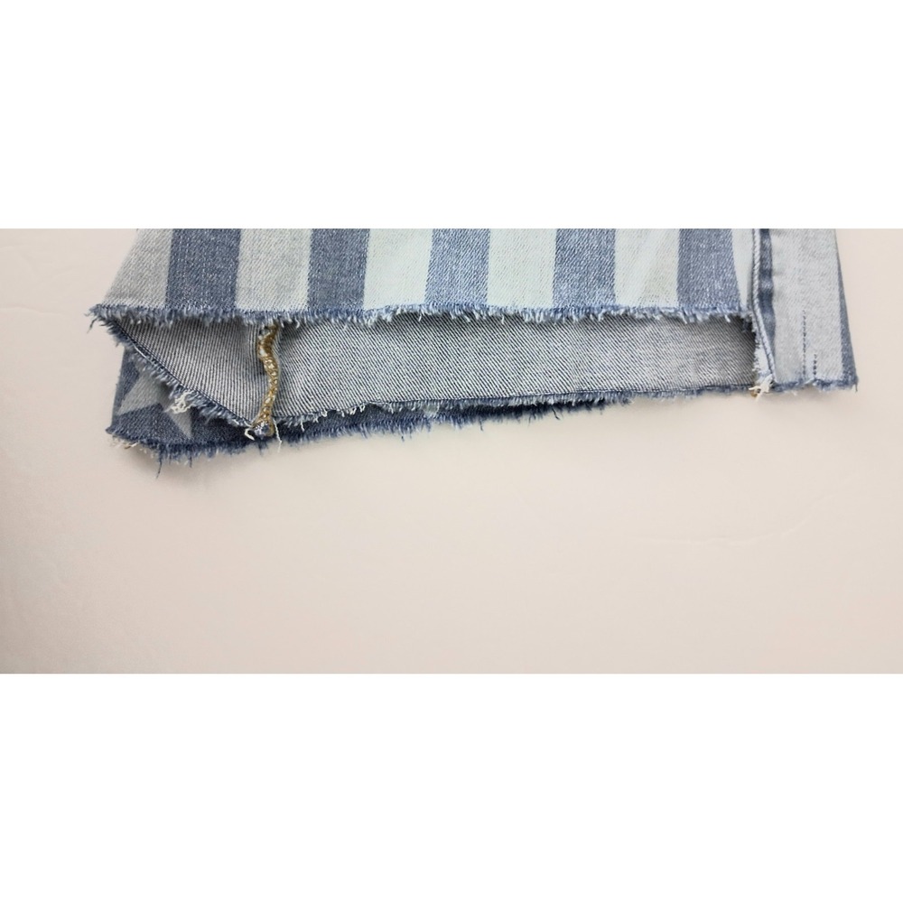 Judy Blue Jeans Women's Size 16W Star & Stripes Flare Denim Patriotic USA Preown - Picture 12 of 15
